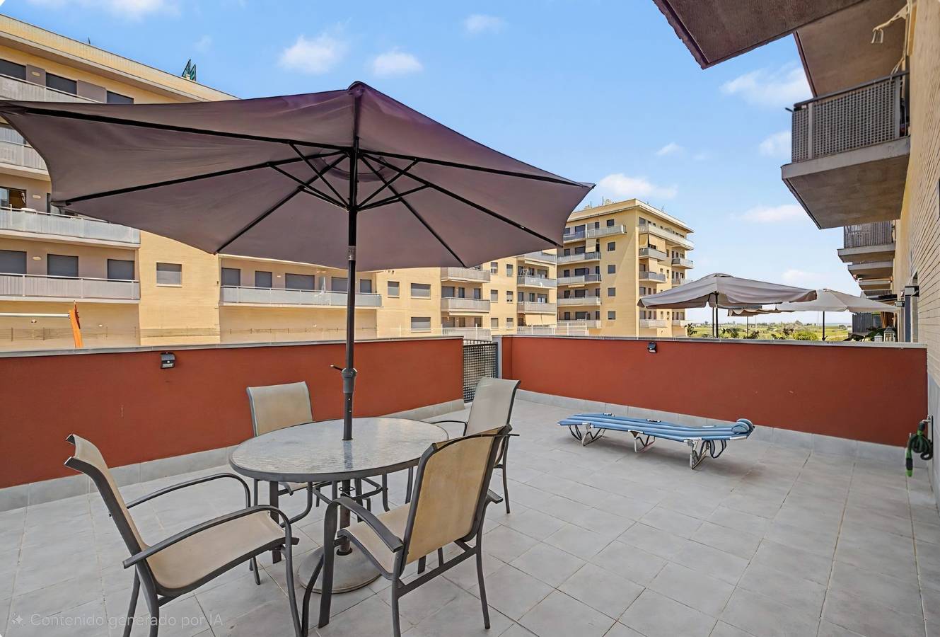 Appartement de vacances 'Pedragosa' près de la plage avec vue montagne, piscine partagée et Wi-Fi in Sant Carles de la Ràpita, Delta de l'Ebre