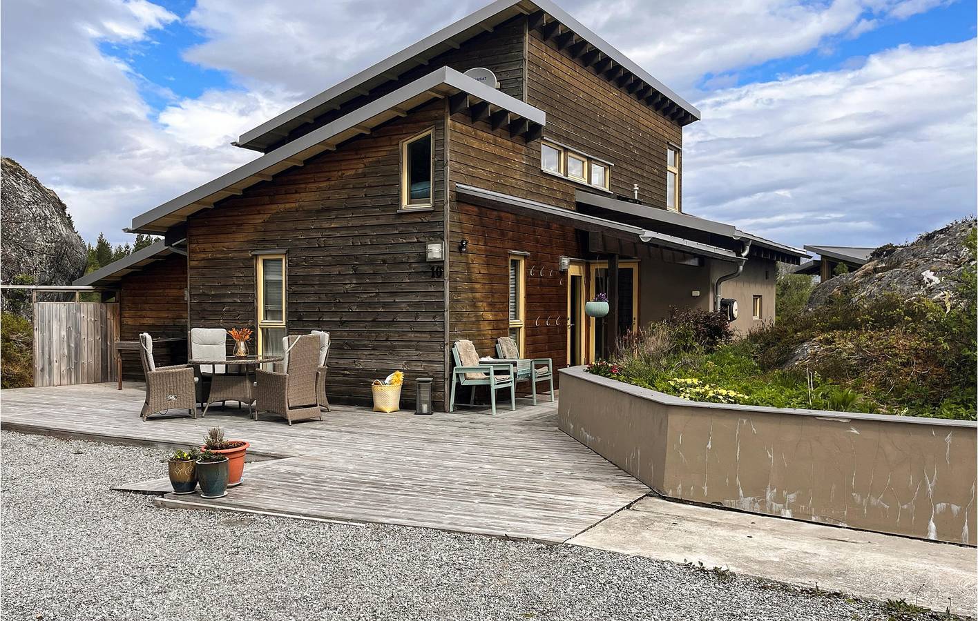 Ferienhaus für 10 Personen mit Garten in Hitra