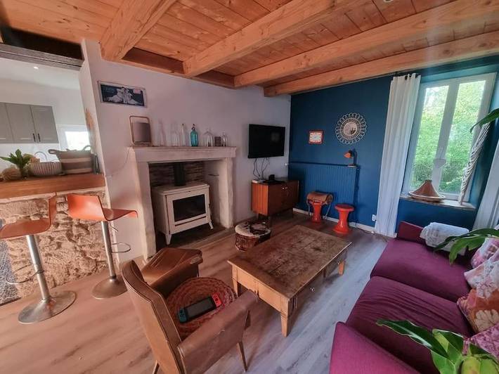 Location de vacances pour 10 personnes, avec vue et jardin, animaux acceptés à Soullans - 2