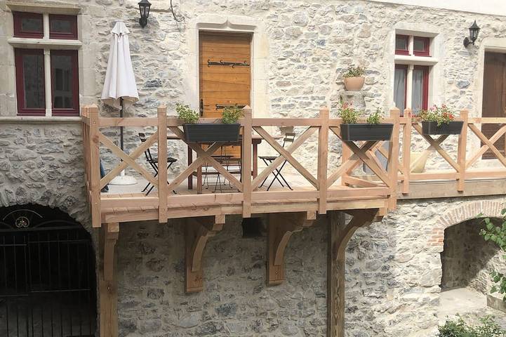 Location de vacances pour 17 personnes, avec jardin et balcon à Arrigas - 2