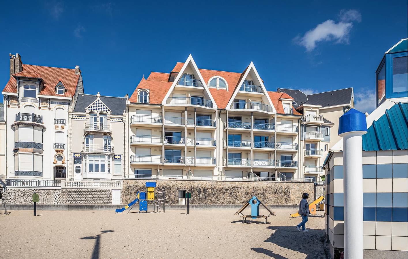 Ganze Ferienwohnung, Ferienwohnung für 4 Personen mit Terrasse in Wimereux, Boulogne-sur-Mer und Umgebung