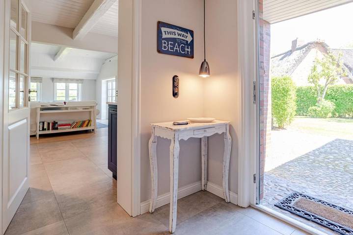 Ferienhaus für 4 Personen, mit Terrasse und Garten sowie Sauna und Ausblick in Borgsum