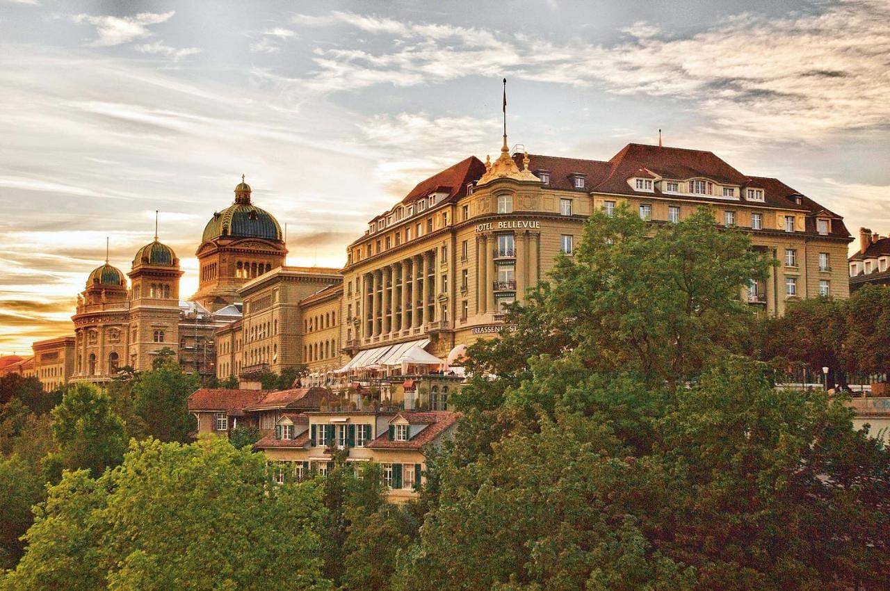 Hotel Bellevue Palace Bern in Bern, Berner Oberland