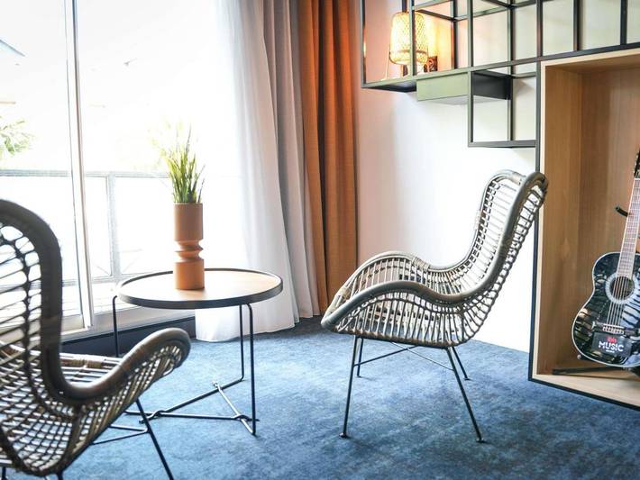 Hôtel pour 2 personnes, avec terrasse, animaux acceptés à Vitré - 2