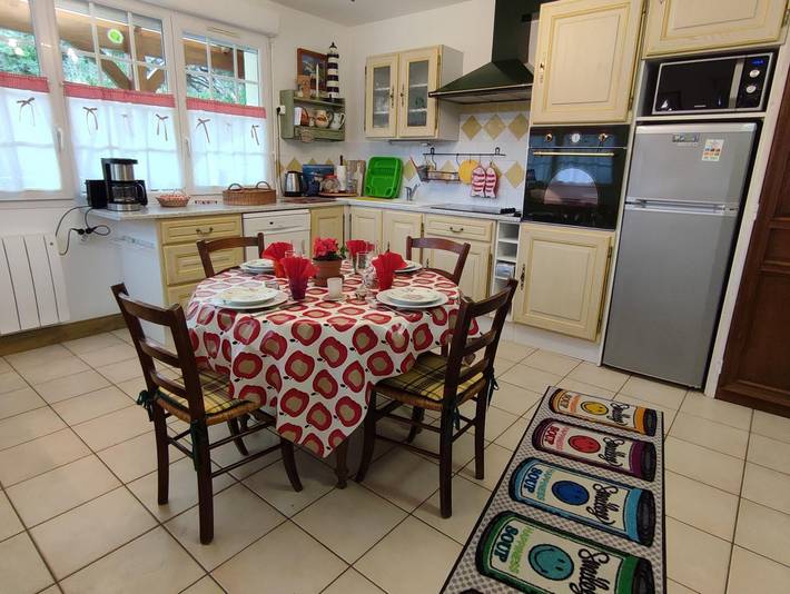 Gîte pour 2 personnes, avec jardin, animaux acceptés