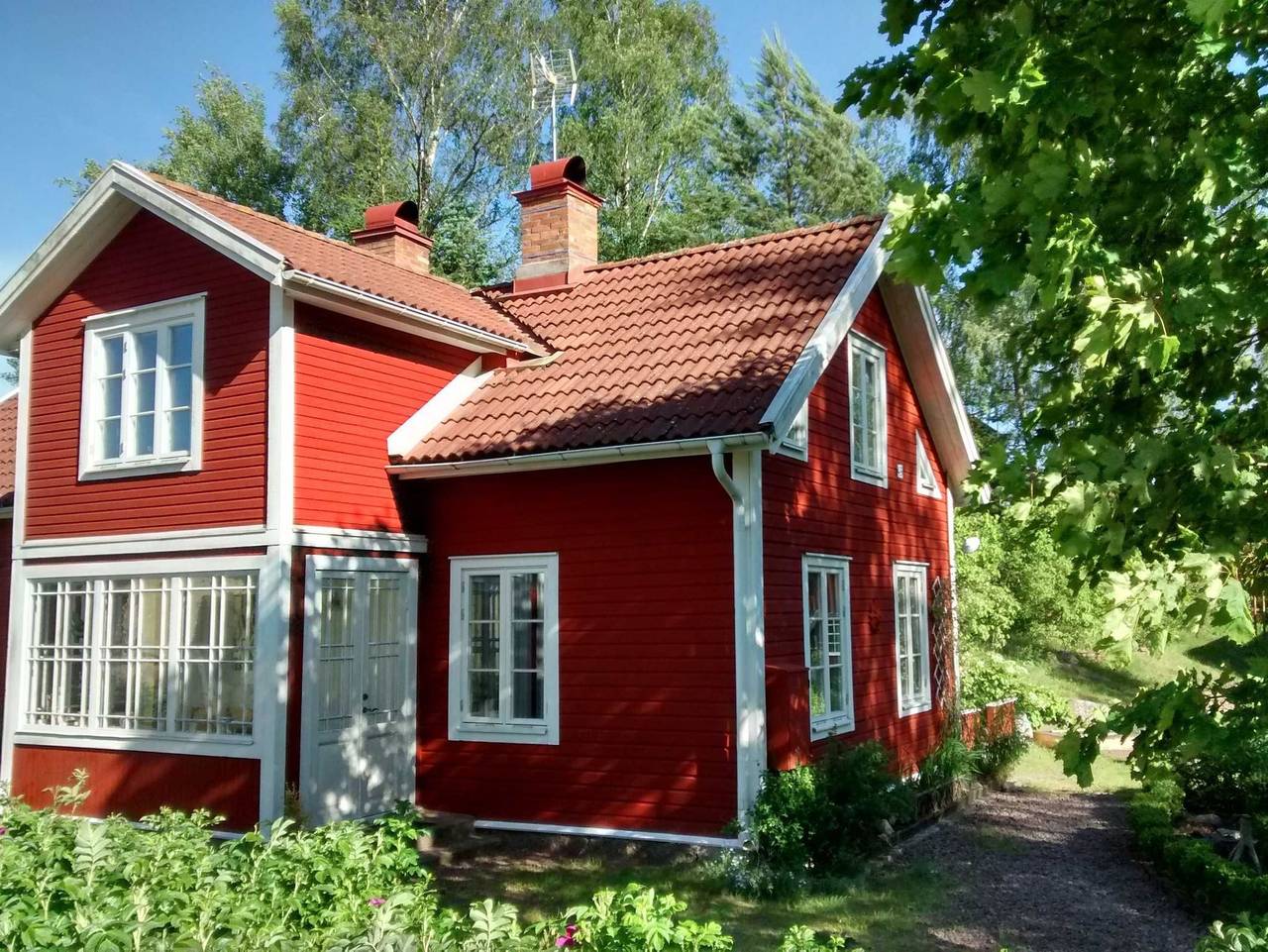 Haus Oskarslund - Ferienhaus Oskarslund in Lönneberga, Hultsfreds und Umgebung