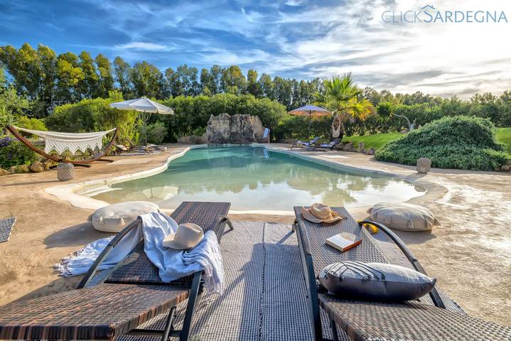 Villa con piscina per 6 persone, con giardino e piscina ad Alghero