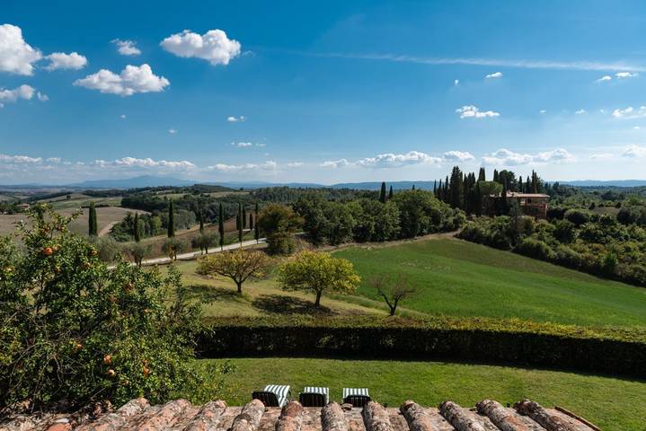 Ferienwohnung für 8 Personen, mit Pool und Garten in Siena