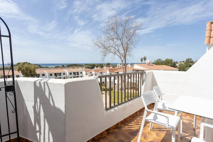 Holiday apartment for 4 people, with Balcony and Garden as well as Children pool in Platja Son Bou