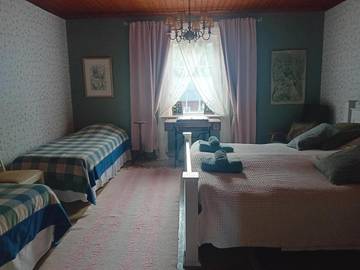 Chambre d’hôte pour 2 personnes, avec sauna et balcon ainsi que vue et jardin dans Finlande méridionale