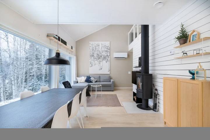 Villa für 8 Personen mit Garten in Pudasjärvi
