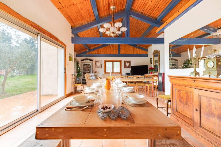 Holiday rental for 9 people, with Terrace and Garden as well as Pool in Carcassonne