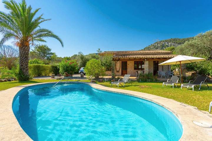 Finca mit Pool für 4 Personen, mit Garten und Terrasse in Pollença - 2