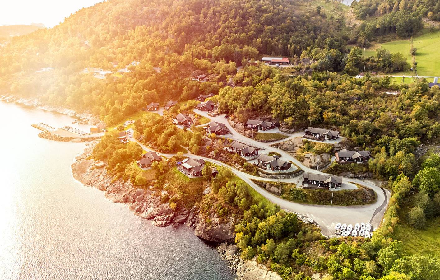 Ferienhaus für 10 Personen mit Terrasse in Tysvær