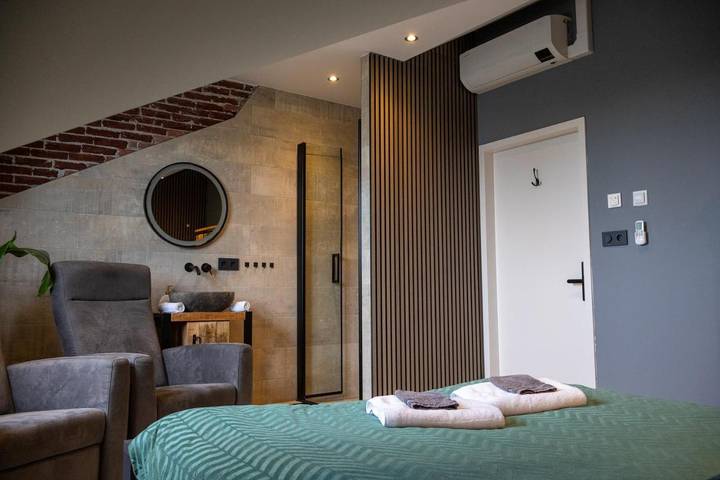 Maison d’hôte pour 2 personnes, avec Jacuzzi et Terrasse ainsi que Sauna et Vue à Renesse