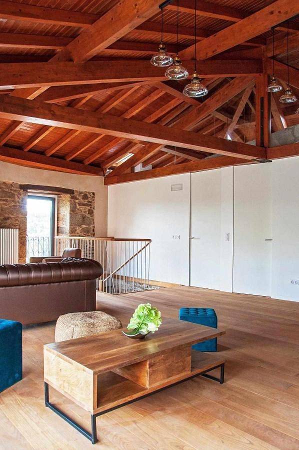 Apartamento entero, O Forno - Casa Ferrador (Ribeira Sacra) in Sober, Reserva da Biosfera Ribeira Sacra e Serras do Oribio e Courel