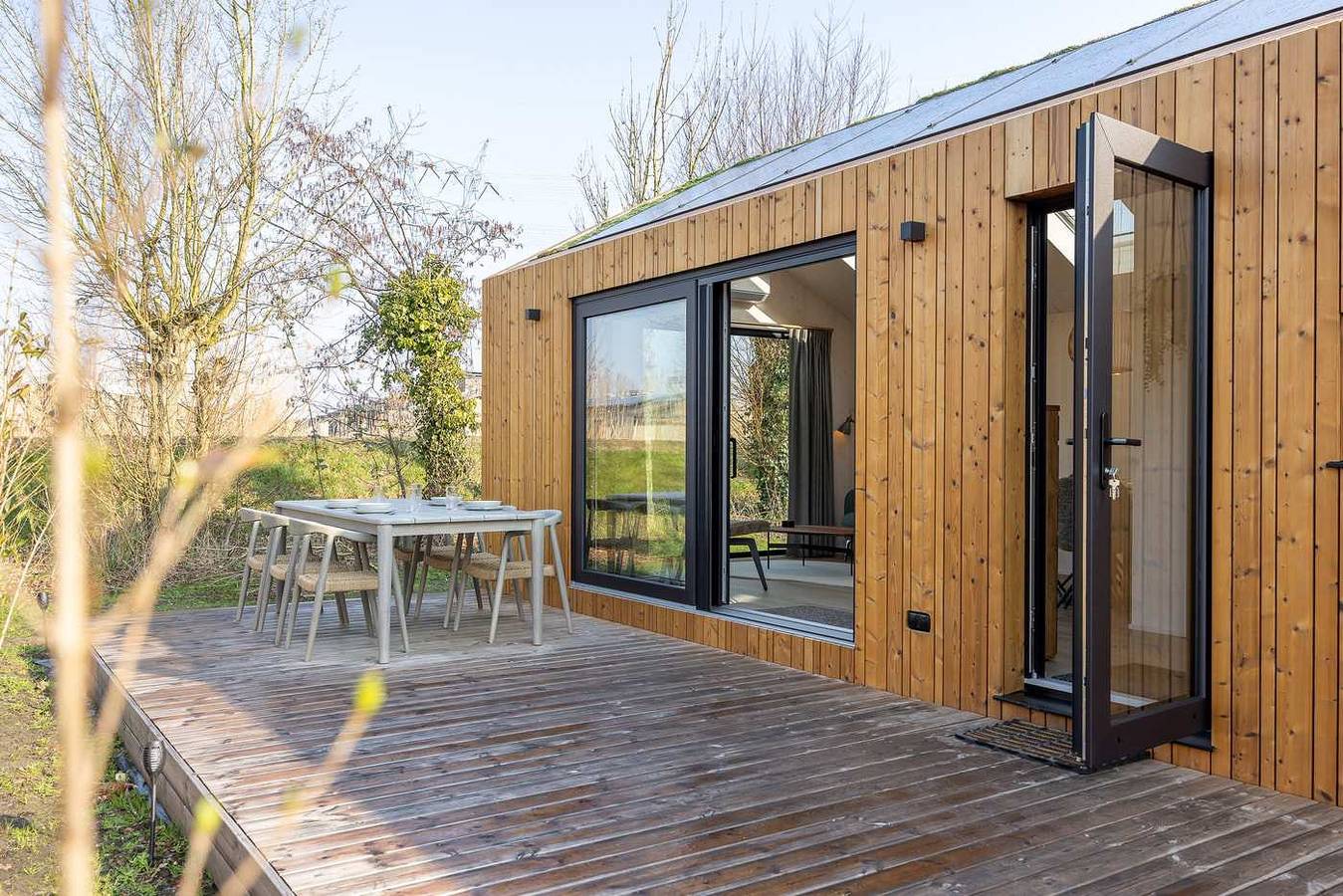 Blockhütte für 4 Personen mit Garten in Oud Ade, Südholland