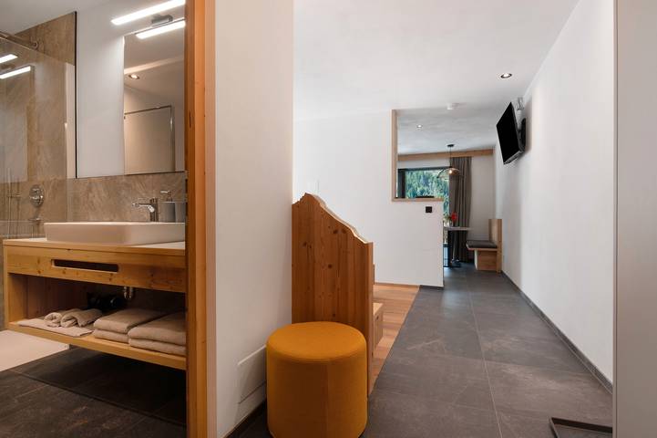 Studio für 4 Personen, mit Sauna und Garten in Brenner - 4