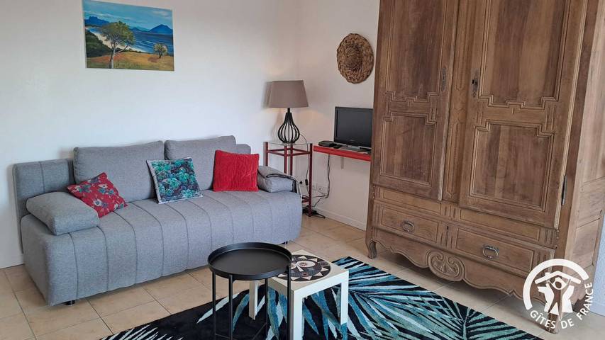 Gîte pour 2 personnes, avec Balcon et Terrasse