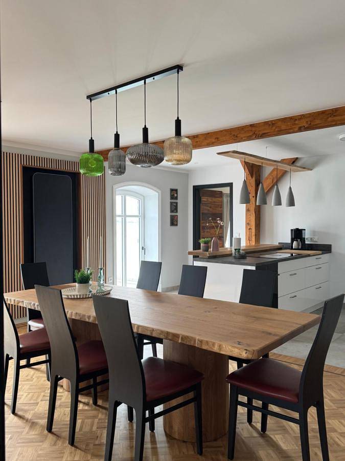 Ferienwohnung für 9 Personen, mit Balkon und Terrasse sowie Garten und Ausblick in Nordermeldorf - 2