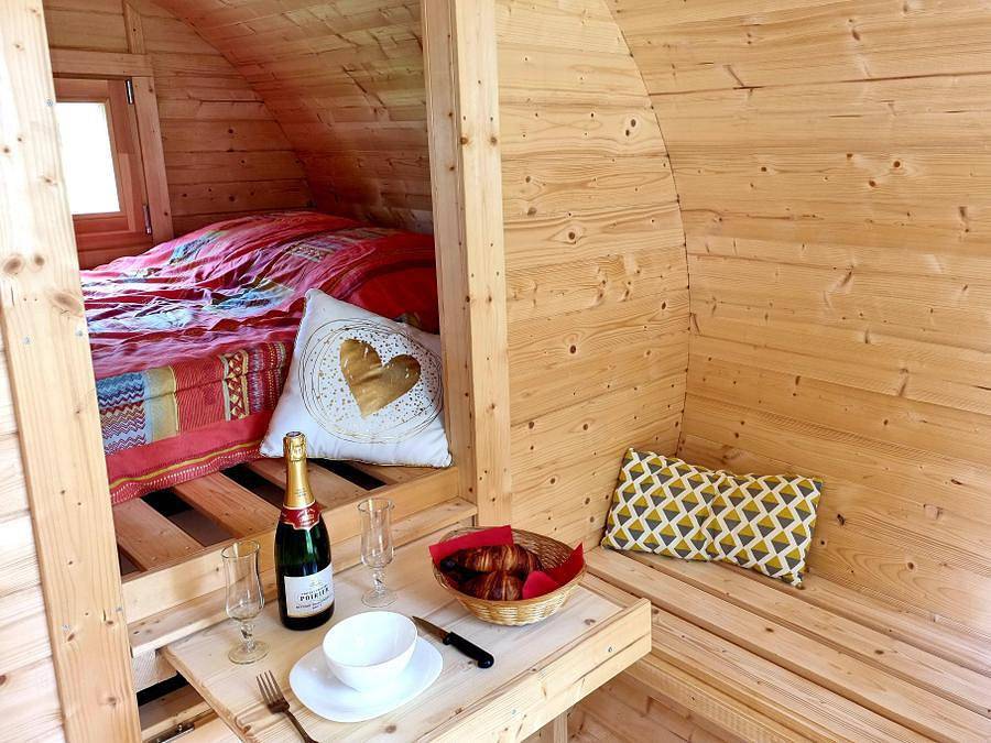 Camping de Charlieu - Safarizelt 2 personen - Fass 2 Personen in Charlieu, Roanne und Umgebung