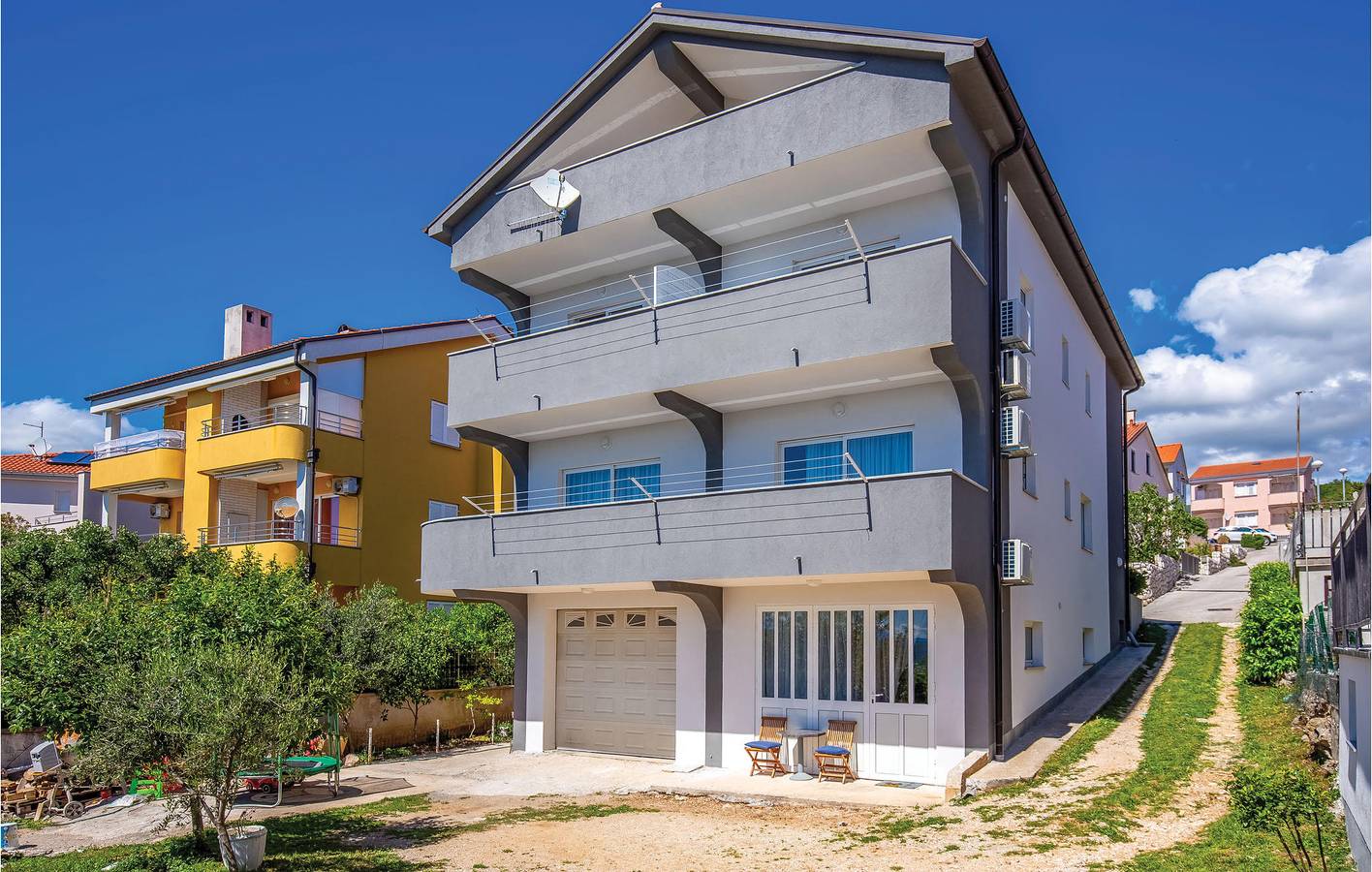 Ganze Ferienwohnung, Ferienwohnung für 6 Personen mit Terrasse in Crikvenica, Primorje-Gorski Kotar