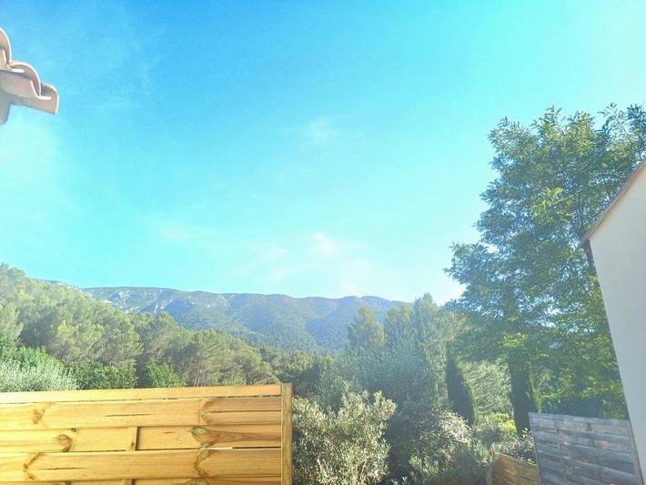 Location de vacances pour 4 personnes, avec vue et jardin à Vauvenargues - 3