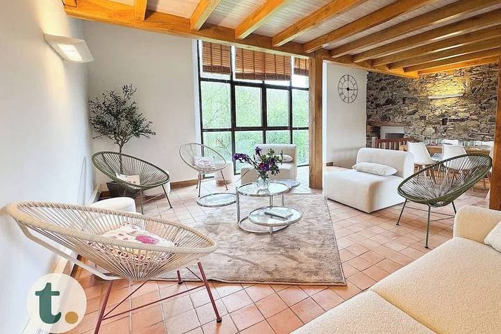 Maison de vacances pour 15 personnes, avec jardin