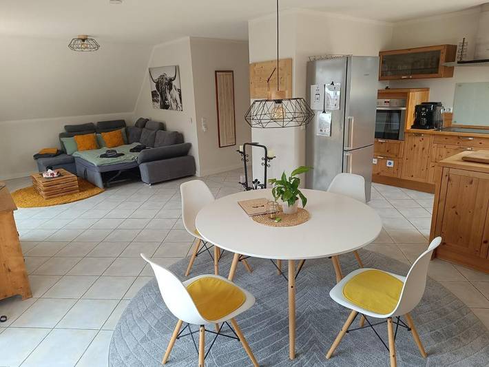 Gîte pour 4 personnes, avec sauna ainsi que jardin et vue, animaux acceptés à Laubach (Hesse) - 4