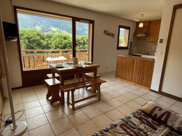 Appartement entier, Charmant studio à Praz-Sur-Arly pour 5 pers. proche ski et lac, parking et casier à ski inclus in Praz-sur-Arly, Pays du Mont-Blanc