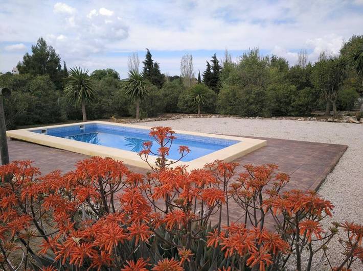 Chalet para 8 personas, con jardín además de piscina y vistas, Se admiten mascotas en Parque natural de Los Alcornocales - 2