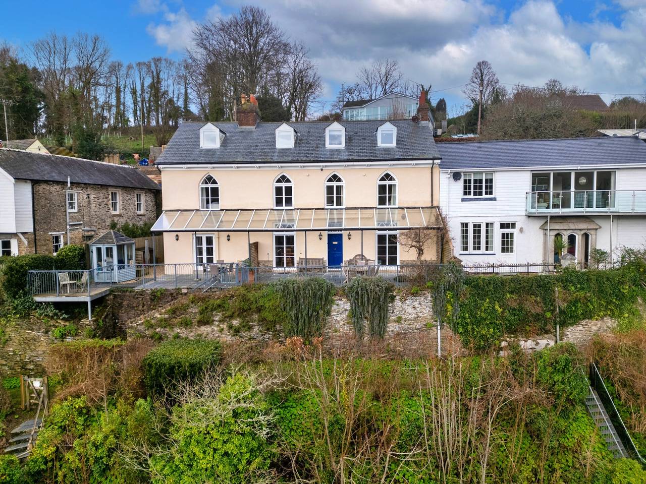 Ganze Wohnung, Charming Dorset Kutschenhaus für 6 Personen in Polperro, Cornwall