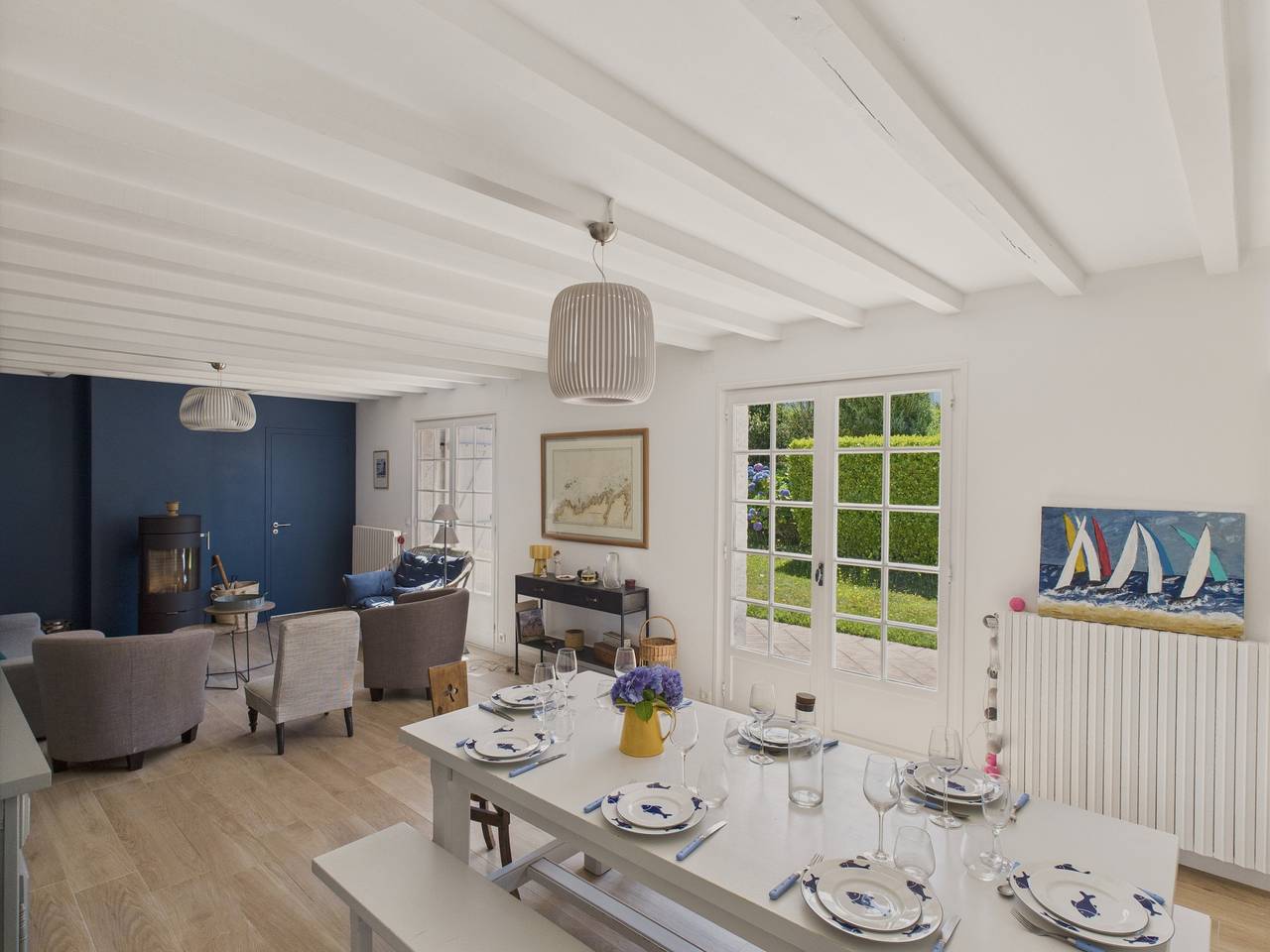 Port Blanc – House for 12 Adults and 2 Children in Port Blanc, Penvénan
