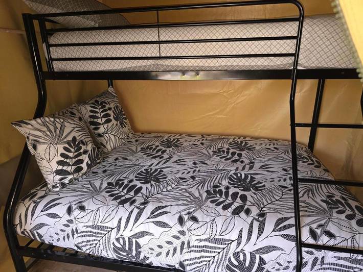 Tente pour 5 personnes, avec vue dans le Calvados - 2