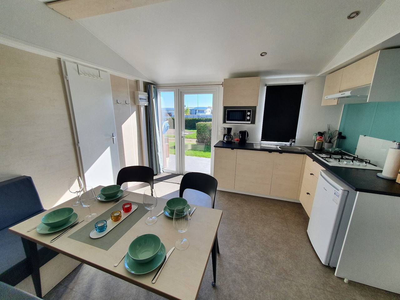 Campingland Ostsee - Mobilheim 156/Meeresufer in Bliesdorf Strand, Schashagen