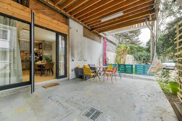 Appartement de vacances pour 4 personnes, avec jardin