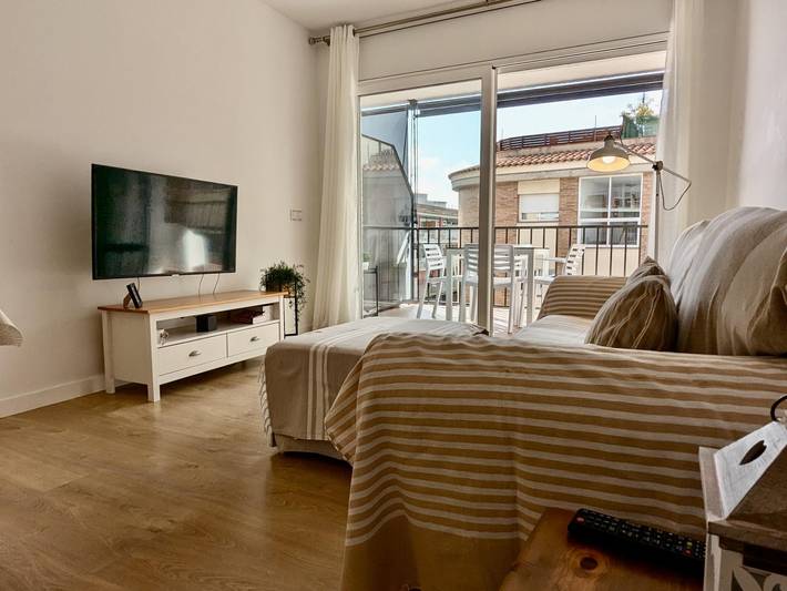 Holiday apartment for 4 people, with balcony in Tossa de Mar