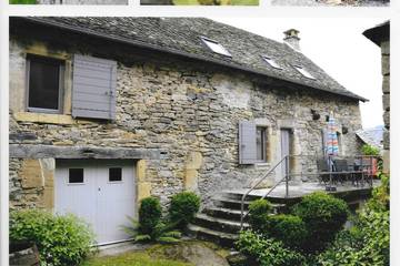 Location de vacances pour 6 personnes, avec terrasse et jardin à Castelnau-de-Mandailles