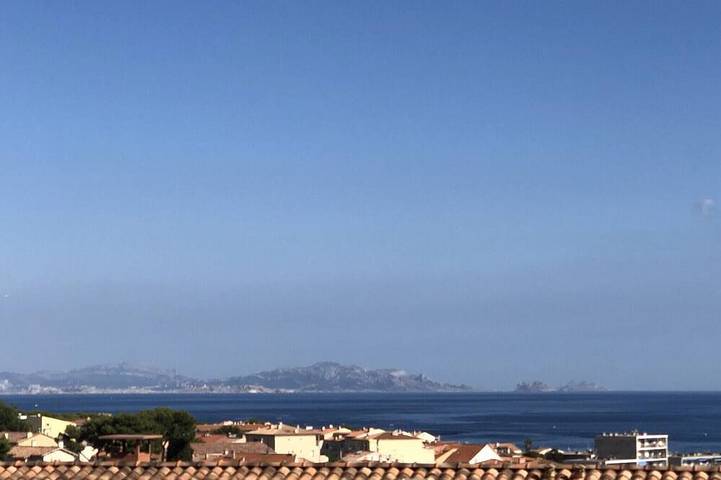 Appartement de vacances pour 3 personnes, avec piscine à Sausset-les-Pins