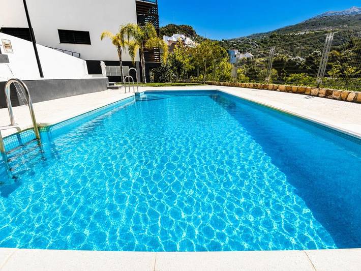 Appartement de vacances pour 6 personnes, avec piscine ainsi que jardin et vue - 1