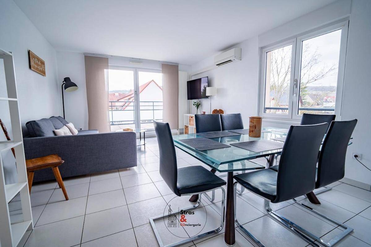 Appartement entier, Chez Louis - F3 vue sur les Vignes de Marlenheim in Marlenheim, Nord de l'Alsace