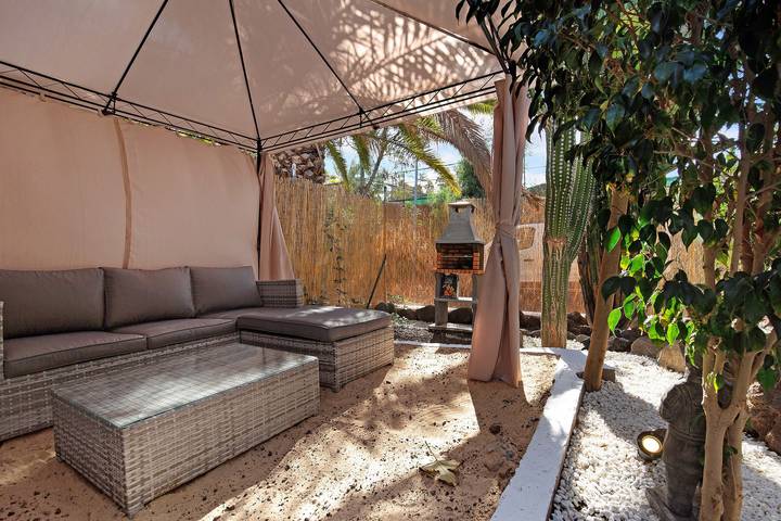 Ferienhaus für 4 Personen, mit Garten