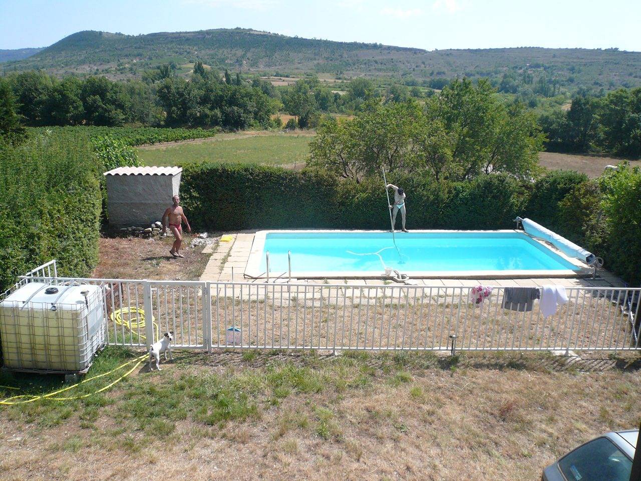 Le Grand Jardin avec piscine in Aizac, Parc naturel régional des Monts d'Ardèche