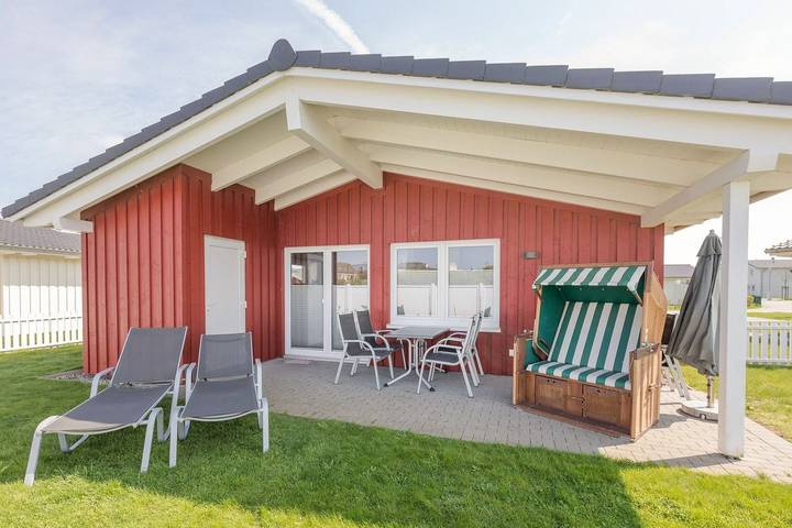 Ferienhaus für 4 Personen, mit Garten und Sauna, mit Haustier in Dagebüll