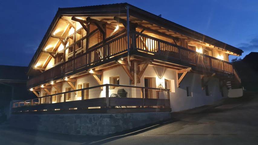 Maison d’hôte pour 5 personnes, avec terrasse ainsi que vue et jardin en Haute-Savoie - 3