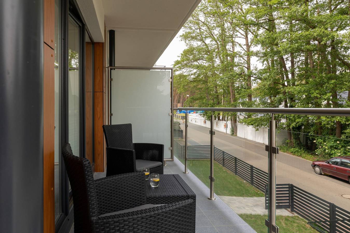 Ganze Wohnung, Modern Apartment with Balcony | Spa, Fitness, Close to the Beach in Międzywodzie, Baltic Sea Pomerania