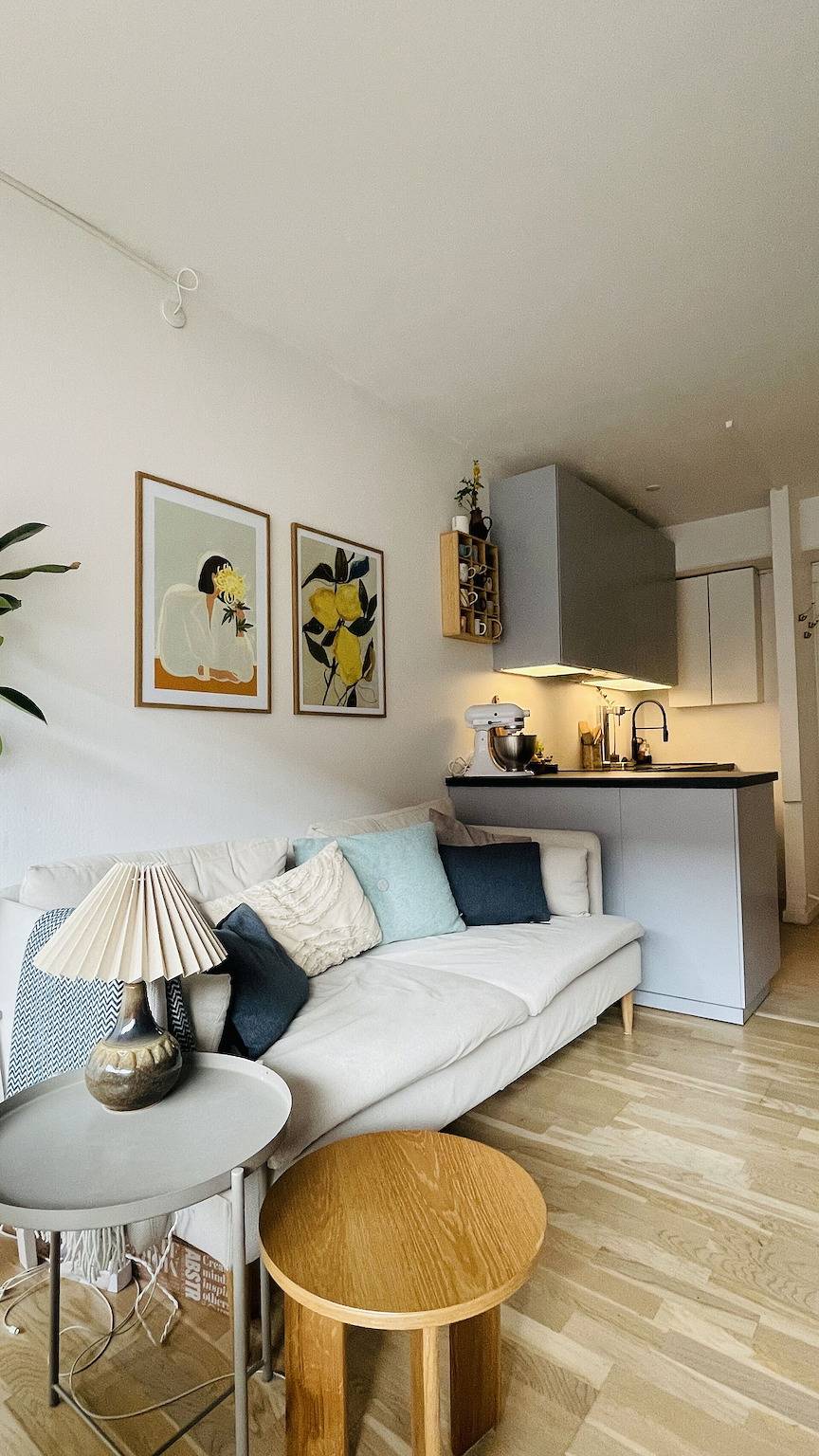 Hel lejlighed, Nørrebro - 1 Br - 2 People - Balcony-close Metro in København, Hovedstaden