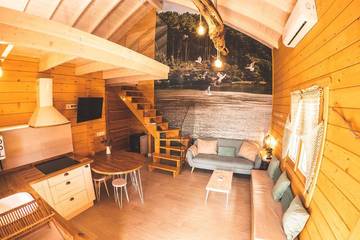 Cabaña De Madera para 7 Personas en Cee, Costa de Galicia, Foto 4