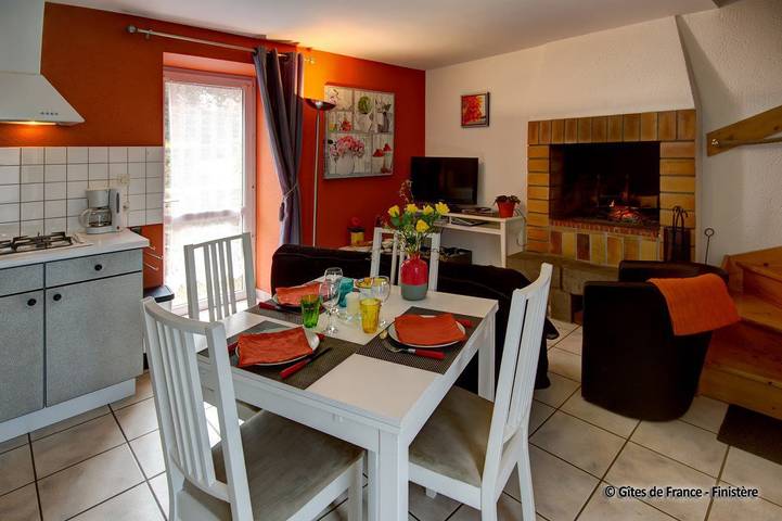 Gîte für 3 Personen, mit Terrasse und Garten