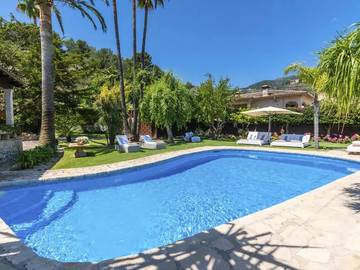 Chalet in Mancor del Valle, Interior de Mallorca für 8 